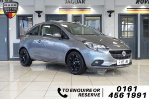 Used 2019 GREY VAUXHALL CORSA Hatchback 1.4 GRIFFIN 3d 74 BHP (reg. 2019-04-05) for sale in Wilmslow
