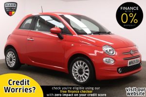 Used 2019 PINK FIAT 500 Hatchback 1.2 LOUNGE 3d 69 BHP (reg. 2019-10-31) for sale in Manchester