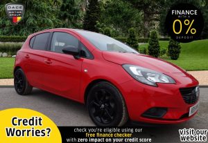Used 2019 RED VAUXHALL CORSA Hatchback 1.4 GRIFFIN 5d 74 BHP (reg. 2019-07-31) for sale in Stockport