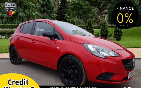 Used 2019 RED VAUXHALL CORSA Hatchback 1.4 GRIFFIN 5d 74 BHP (reg. 2019-07-31) for sale in Stockport
