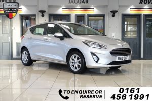 Used 2019 SILVER FORD FIESTA Hatchback 1.1 ZETEC 5d 85 BHP (reg. 2019-05-09) for sale in Wilmslow