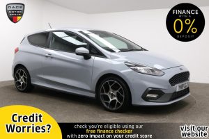 Used 2019 SILVER FORD FIESTA Hatchback 1.5 ST-2 3d 198 BHP (reg. 2019-06-28) for sale in Manchester