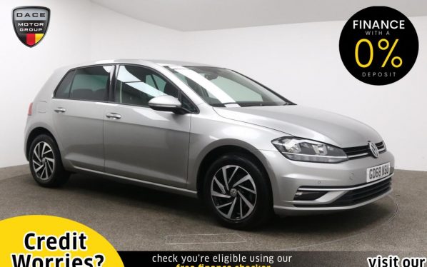 Used 2019 SILVER VOLKSWAGEN GOLF Hatchback 1.0 MATCH TSI 5d 114 BHP (reg. 2019-01-31) for sale in Manchester