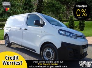 Used 2019 WHITE CITROEN DISPATCH PANEL VAN 2.0 M 1400 ENTERPRISE BLUEHDI S/S 5d 121 BHP PLUS VAT (reg. 2019-11-07) for sale in Stockport