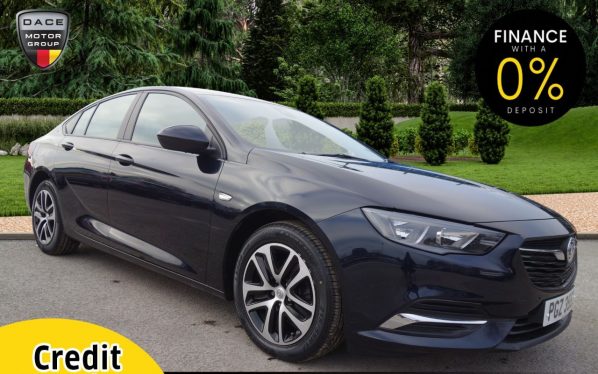 Used 2020 BLUE VAUXHALL INSIGNIA GRAND SPORT Hatchback 1.6 DESIGN 5d 109 BHP (reg. 2020-01-16) for sale in Stockport