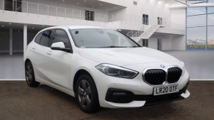 Used 2020 WHITE BMW 1 SERIES Hatchback 1.5 116D SE 5d AUTO 115 BHP (reg. 2020-03-13) for sale in Stockport
