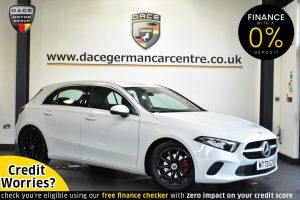 Used 2020 WHITE MERCEDES-BENZ A-CLASS Hatchback 1.3 A 180 SPORT EXECUTIVE 5DR 135 BHP (reg. 2020-10-23) for sale in Altrincham