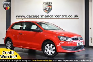 Used 2011 RED VOLKSWAGEN POLO Hatchback 1.2 S 3DR 60 BHP (reg. 2011-07-28) for sale in Altrincham