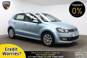 Used 2012 BLUE VOLKSWAGEN POLO Hatchback 1.2 BLUEMOTION TDI 5d 74 BHP (reg. 2012-01-25) for sale in Manchester
