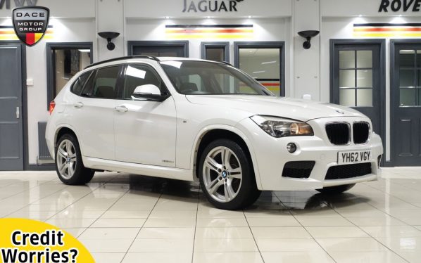 Used 2012 WHITE BMW X1 4x4 2.0 XDRIVE18D M SPORT 5d 141 BHP (reg. 2012-10-05) for sale in Wilmslow