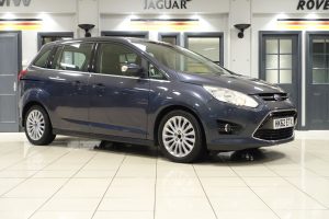 Used 2013 BLUE FORD GRAND C-MAX MPV 2.0 TITANIUM TDCI 5d 138 BHP (reg. 2013-02-11) for sale in Wilmslow