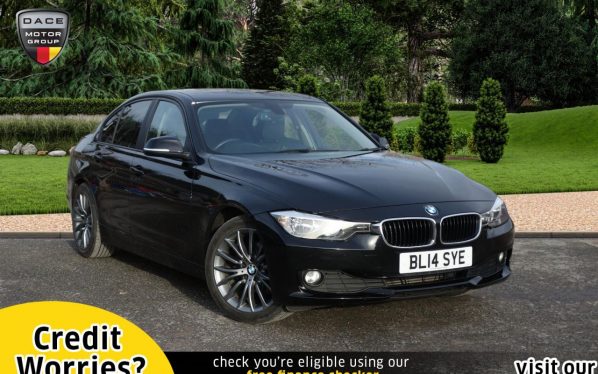 Used 2014 BLACK BMW 3 SERIES Saloon 2.0 320D EFFICIENTDYNAMICS BUSINESS 4d 161 BHP (reg. 2014-07-10) for sale in Stockport