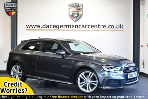 Used 2016 GREY AUDI A3 Hatchback 2.0 TDI S LINE 3DR 148 BHP (reg. 2016-09-20) for sale in Altrincham