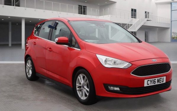 Used 2016 RED FORD C-MAX MPV 1.5 ZETEC TDCI 5d AUTO 118 BHP (reg. 2016-08-02) for sale in Stockport