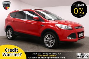 Used 2016 RED FORD KUGA Hatchback 2.0 TITANIUM X SPORT TDCI 5d 177 BHP (reg. 2016-07-15) for sale in Manchester