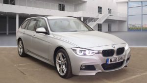 Used 2016 SILVER BMW 3 SERIES Estate 3.0 335D XDRIVE M SPORT TOURING 5d AUTO 308 BHP (reg. 2016-03-18) for sale in Stockport