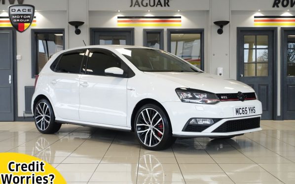 Used 2016 WHITE VOLKSWAGEN POLO Hatchback 1.8 GTI 5d 189 BHP (reg. 2016-01-20) for sale in Wilmslow