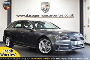 Used 2017 GREY AUDI A4 Estate 2.0 AVANT TDI ULTRA S LINE 5DR AUTO 188 BHP (reg. 2017-03-01) for sale in Altrincham