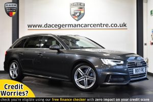 Used 2017 GREY AUDI A4 Estate 2.0 AVANT TFSI S LINE 5DR 188 BHP (reg. 2017-03-30) for sale in Altrincham