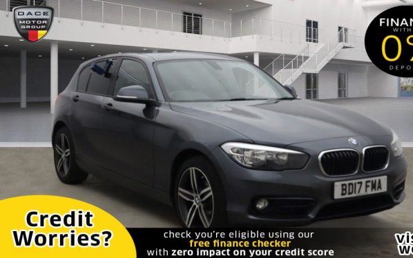 Used 2017 GREY BMW 1 SERIES Hatchback 1.5 116D SPORT 5d AUTO 114 BHP (reg. 2017-04-30) for sale in Manchester