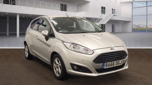 Used 2017 SILVER FORD FIESTA Hatchback 1.5 TITANIUM ECONETIC TDCI 5d 94 BHP (reg. 2017-02-06) for sale in Stockport