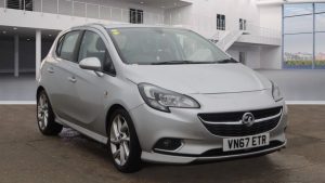Used 2017 SILVER VAUXHALL CORSA Hatchback 1.4 SRI VX-LINE 5d 89 BHP (reg. 2017-12-31) for sale in Stockport