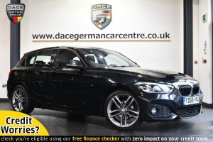 Used 2018 BLACK BMW 1 SERIES Hatchback 2.0 118D M SPORT 5DR AUTO 147 BHP (reg. 2018-09-28) for sale in Altrincham