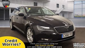 Used 2018 BLACK SKODA SUPERB Hatchback 2.0 SE L EXECUTIVE TDI DSG 5d AUTO 148 BHP (reg. 2018-10-31) for sale in Manchester