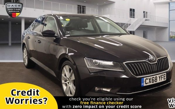 Used 2018 BLACK SKODA SUPERB Hatchback 2.0 SE L EXECUTIVE TDI DSG 5d AUTO 148 BHP (reg. 2018-10-31) for sale in Manchester