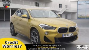 Used 2018 GOLD BMW X2 Hatchback 2.0 SDRIVE18D M SPORT 5d 148 BHP (reg. 2018-12-20) for sale in Manchester