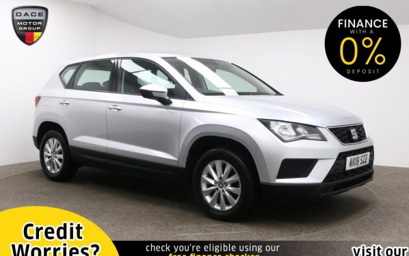 Used 2018 SILVER SEAT ATECA Hatchback 1.6 TDI ECOMOTIVE S 5d 114 BHP (reg. 2018-06-12) for sale in Manchester