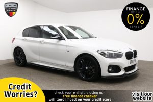 Used 2018 WHITE BMW 1 SERIES Hatchback 1.5 118I M SPORT SHADOW EDITION 5d AUTO 134 BHP (reg. 2018-06-18) for sale in Manchester