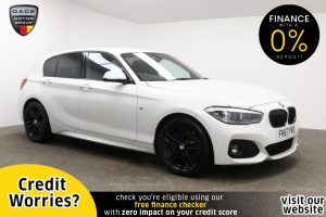 Used 2018 WHITE BMW 1 SERIES Hatchback 2.0 120D M SPORT SHADOW EDITION 5d 188 BHP (reg. 2018-02-15) for sale in Manchester