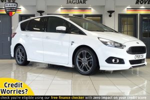 Used 2018 WHITE FORD S-MAX MPV 2.0 ST-LINE ECOBLUE 5d AUTO 238 BHP (reg. 2018-10-26) for sale in Wilmslow