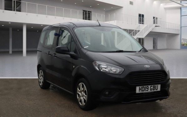 Used 2019 BLACK FORD TOURNEO COURIER MPV 1.0 ZETEC 5d 99 BHP (reg. 2019-05-22) for sale in Stockport