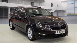 Used 2019 BLACK SKODA OCTAVIA Estate 1.6 SE TECHNOLOGY TDI 5d 114 BHP (reg. 2019-05-16) for sale in Stockport