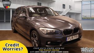 Used 2019 GREY BMW 1 SERIES Hatchback 1.5 116D SPORT 5d AUTO 114 BHP (reg. 2019-03-28) for sale in Manchester