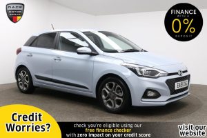 Used 2019 GREY HYUNDAI I20 Hatchback 1.2 MPI PREMIUM NAV 5d 83 BHP (reg. 2019-03-01) for sale in Manchester