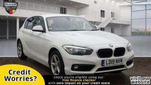 Used 2019 WHITE BMW 1 SERIES Hatchback 2.0 118D SE 5d 147 BHP (reg. 2019-03-26) for sale in Manchester