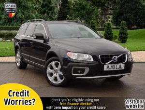 Used 2010 BLACK VOLVO XC70 Estate 2.4 D5 SE LUX AWD 5d 202 BHP (reg. 2010-06-28) for sale in Stockport