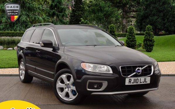 Used 2010 BLACK VOLVO XC70 Estate 2.4 D5 SE LUX AWD 5d 202 BHP (reg. 2010-06-28) for sale in Stockport
