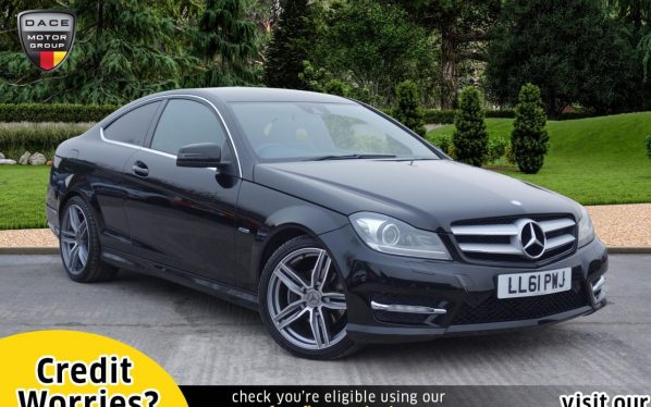 Used 2011 BLACK MERCEDES-BENZ C-CLASS Coupe 2.1 C220 CDI BLUEEFFICIENCY AMG SPORT 2d 170 BHP (reg. 2011-12-21) for sale in Stockport