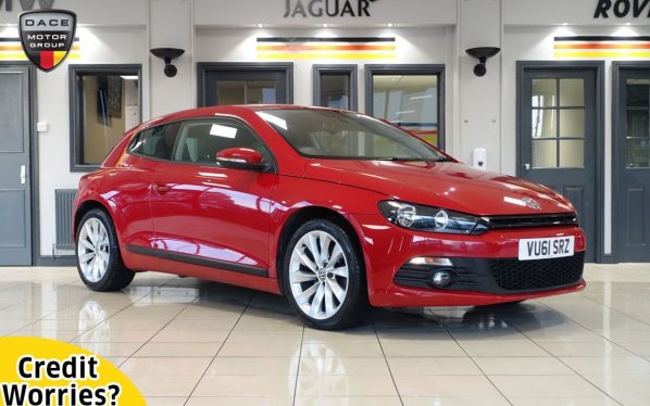 Used 2011 RED VOLKSWAGEN SCIROCCO Coupe 1.4 TSI 3d 160 BHP (reg. 2011-09-05) for sale in Wilmslow