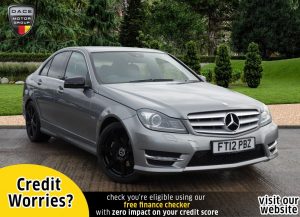Used 2012 SILVER MERCEDES-BENZ C-CLASS Saloon 2.1 C220 CDI BLUEEFFICIENCY SPORT 4d 168 BHP (reg. 2012-06-11) for sale in Stockport