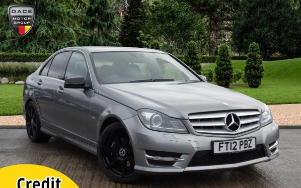 Used 2012 SILVER MERCEDES-BENZ C-CLASS Saloon 2.1 C220 CDI BLUEEFFICIENCY SPORT 4d 168 BHP (reg. 2012-06-11) for sale in Stockport