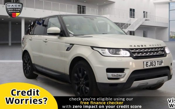 Used 2013 GOLD LAND ROVER RANGE ROVER SPORT Estate 3.0 SDV6 HSE 5d AUTO 288 BHP (reg. 2013-12-23) for sale in Manchester