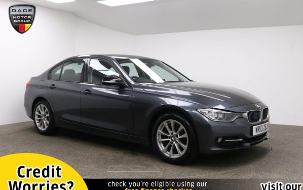 Used 2013 GREY BMW 3 SERIES Saloon 1.6 316I SPORT 4d 135 BHP (reg. 2013-06-28) for sale in Manchester