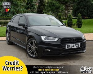 Used 2014 BLACK AUDI A3 Hatchback 2.0 TDI S LINE 5d AUTO 148 BHP (reg. 2014-11-28) for sale in Stockport