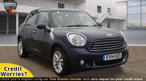 Used 2014 BLUE MINI COUNTRYMAN Hatchback 1.6 COOPER 5d AUTO 122 BHP (reg. 2014-03-01) for sale in Wilmslow