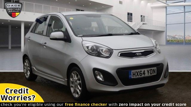 Used 2014 SILVER KIA PICANTO Hatchback 1.2 3 5d 84 BHP (reg. 2014-09-27) for sale in Wilmslow